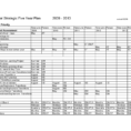 Simple Financial Plan Template