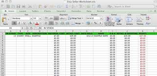 Small Business Accounting Spreadsheet 1