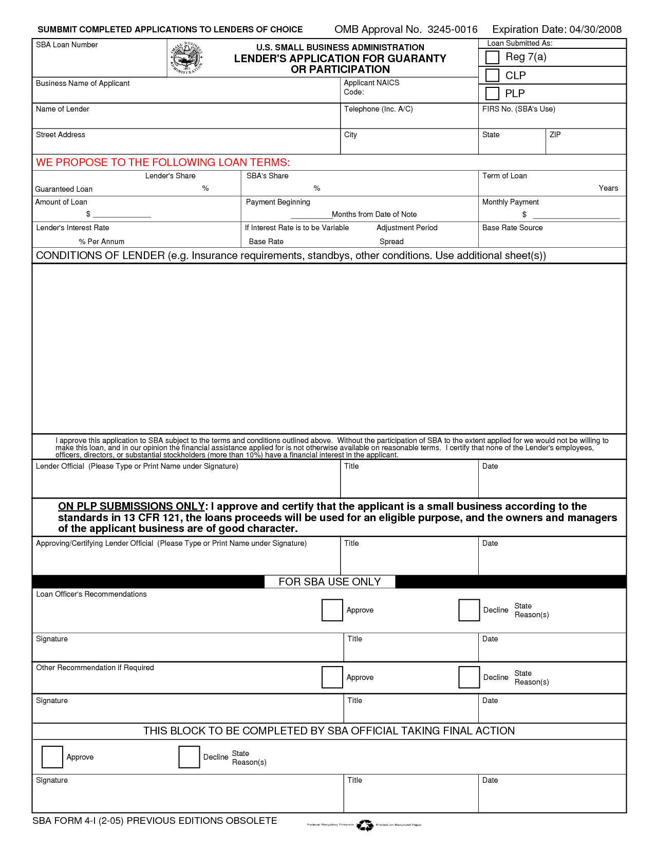 Printable Business Forms