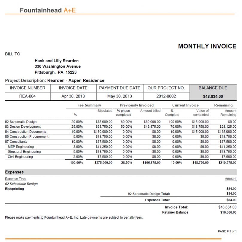 Templates For Receipts And Invoices