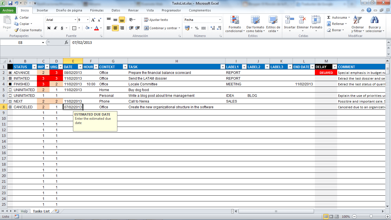 todolist software example