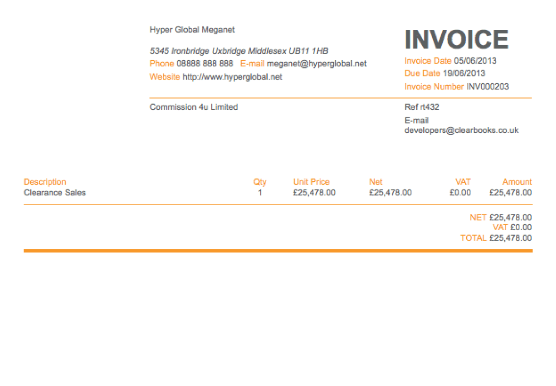 Trucking Invoice Software