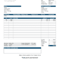 Vertex42 Invoice