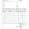 Word Invoice Templates Mac