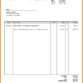 Work Invoice Template