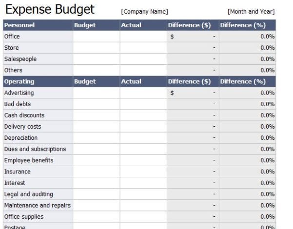 excel monthly income expense envelope savings spreadsheet