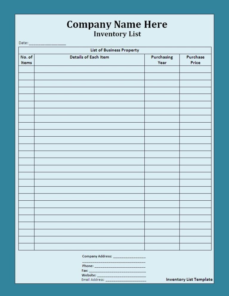 excel inventory template with formulas —