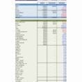 Free Personal Monthly Budget Spreadsheet Excel