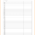 Time Schedule Excel Template